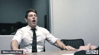 Office boy gets ass fucked by boss - Paul Canon, Kit Cohen