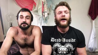 Bearded Hunks Mason Lear & Brian Bonds Play During Quarantine