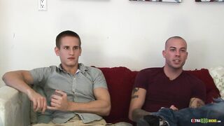 BTS Extra Big Dicks With Muscle Cutie Sean Duran & Jaques LaVere