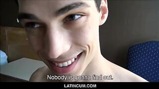 Amateur Leche Spanish Latino Delivery Boy From Buenos Aires Paid For Sex