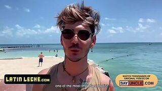 Latin Twink - Gay Sex On The Beach