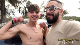 LetThemWatch Twink Raw Public Suck & Fuck Juven Almost Caught !