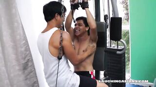 Asian Boy Vahn Gets a Ticklish Workout