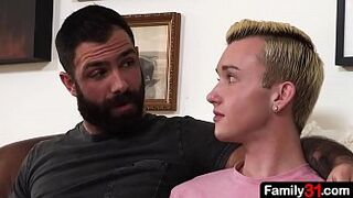 Taboo Gay - Stepdad and Stepson - The Talk