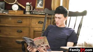 Taboo Porn with Men - Kurt Niles & Joel Someone in 'Stepdad’s Man Cave'