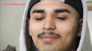 Latin thug uncut cock