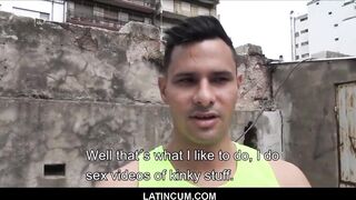 Straight Young Latin Boy And His Bestie Sex For Money