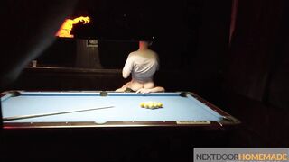 Twink Drilled On Pool Table By Hunks