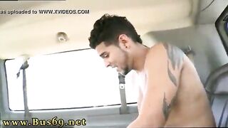 Hs teen gay porn movietures first time God's Gift on the Bus