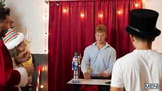 Cum see us Turn Xmas party into an XXXmas party - Chris Damned, Cody Seiya, Felix Fox