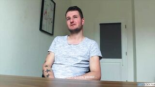 DIRTY SCOUT 188 - Tattooed Hunk Takes It Raw Up The Ass During His Interview