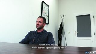 DIRTY SCOUT 178 - Straight Guy Visits Agent For A Job But Instead Ends Up Get Boned