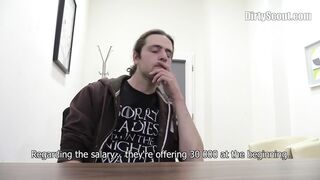 DIRTY SCOUT 169 - Long Haired Dude Takes A Fat Cock Up His Hairy Virgin Ass