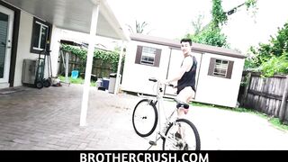 Brother Crush - Gay Stepbro Grabs & Pounds My Ass After Cyclng Class