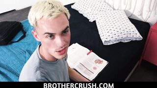 Brother Crush-Cute teen’s anatomy lesson ends in bareback sex