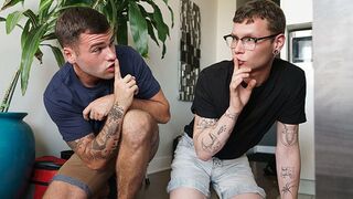 Devious Step Sons Marco Bianchi & Tan Blitz Get Disciplined For Skipping Classes - Twink Trade