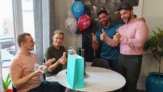 Step Dads Mateo Zagal & Teddy Torres Celebrate Step Sons Birthdays With Taboo Foursome - Twink Trade