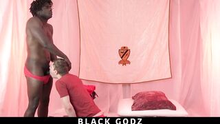 Black Godz - Blonde Boy Rides A Black Cock