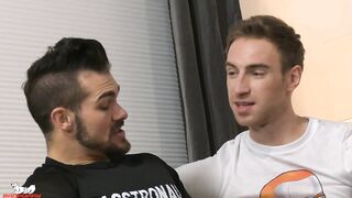 Furry Aarin wants a pounding from Big Dick Kayden