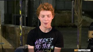 Ginger twink Avery Munroe dominated by Sebastian Kane