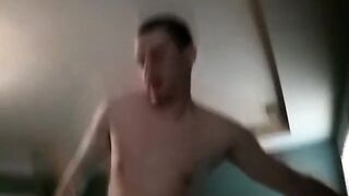 Amateur sexy boy mouth fucks a chubster before bareback