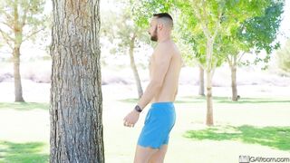 Jogger Leads Stranger Home To Taste and Fuck His Hard Dick