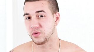 Casting - Dimitri Kane Bottoms In First Porn Scene