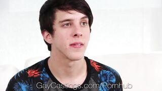 Casting - Twink Gets Fucked Trying Out First Porn