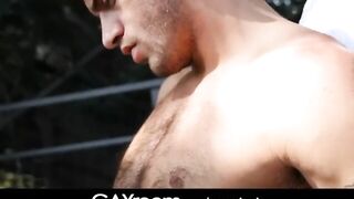 Room boy gets pounded my muscle jock