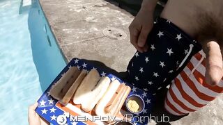 Men Horny Guys POV Fuck Like Crazy On 4th Of July