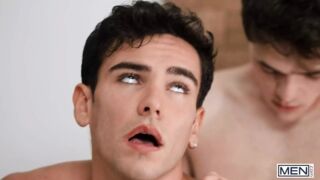 Troye Dean Sneakily Sucks The Masseur Damian Night's Dick While His Bf Is In The Same Room - MEN