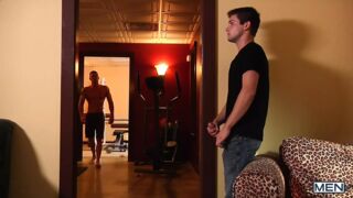 MEN - Cute Twink Johnny Rapid Gets His Tigh Asshole Drilled By Darin Silvers' Meaty Cock