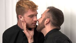 Young Redhead Catholic Priest Sex With Elder Priest In Offic