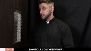 YesFather - Young Catholic Sucks Off The Priest