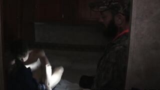 Redneck stepdad bare fucks his cute young stepson