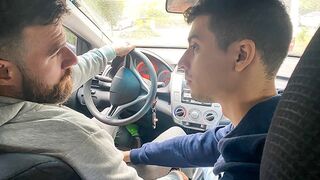 Hunk Driver Rodrigo El Santo Picks Twink Boy Valentin Val And Pounds His Tight Ass