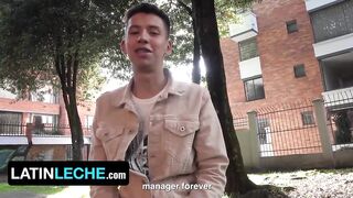 Handsome Latino Twinks Antu Burghos & Benjamin Porter Agree To Shoot A Sextape