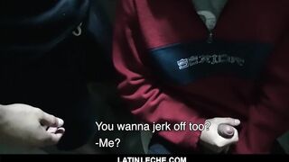 Latino Gets Seduced To Jerk Off