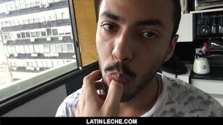 Latin Boy Used to Suck Cock