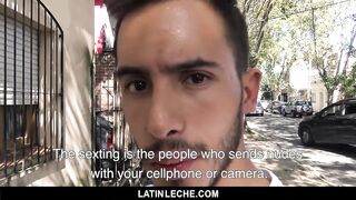 POV camera man fucking straight Latin macho stud