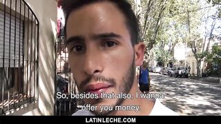 POV camera man fucking straight Latin macho stud