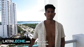 Seductive Photographer Gets Off At The Sight Of A Young Latino's' Big Hard Cock - Latin Leche