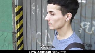 Latin; - Boy Convinced to Suck Dick on Film