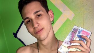 Young Latino Twink Worker Boy Cash Fuck From Stranger POV