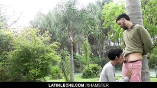 Latin;-Hot Latino Stud Gets His Cock Sucked By The Beach