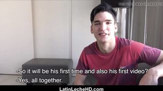 Amateur Latino Boys Make First Time Sex Tape For Birthday