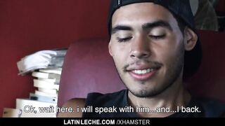 Latin; - Two Latin guys get paid to fuck and get sucked