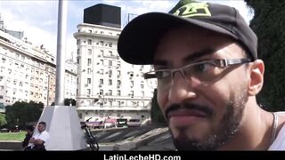 Spanish Black Latino Guy Gay For Pay On Streets POV