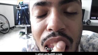 Spanish Black Latino Guy Gay For Pay On Streets POV