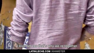 Latin; - Watching My Tatted Latino Boyfriend Get Fucked